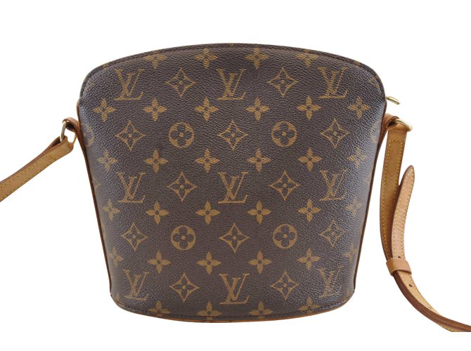 Louis Vuitton Brown Monogram Drouot Cloth ref.925749 - Joli Closet