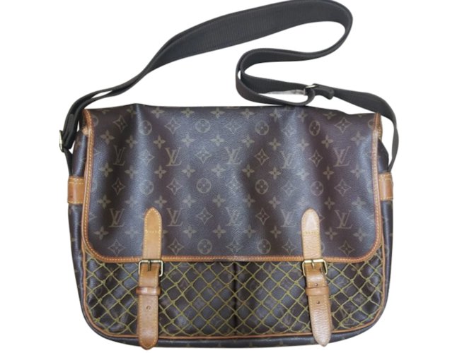 Louis vuitton Congo Brown Leather  ref.105402