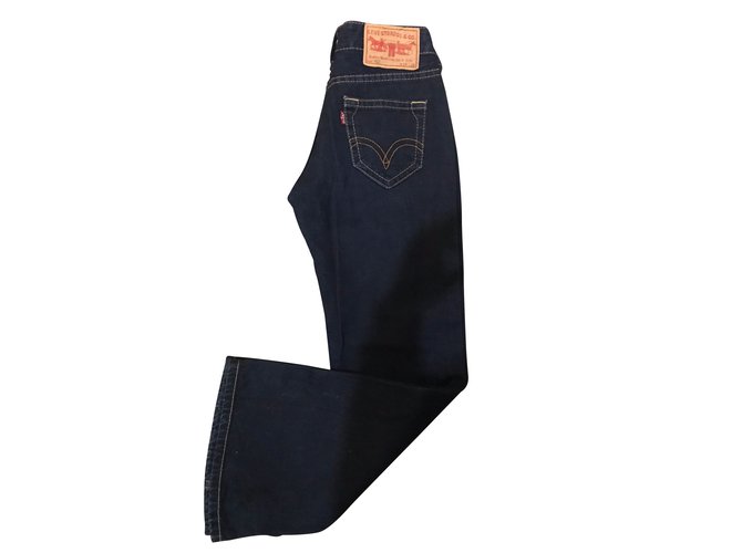 Jean Levi's Blu scuro Jeans  ref.99442