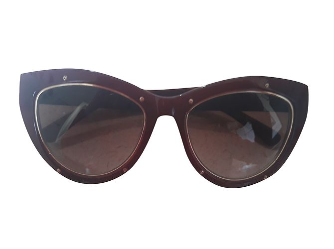 Occhiali da sole MCM Marrone scuro Plastica