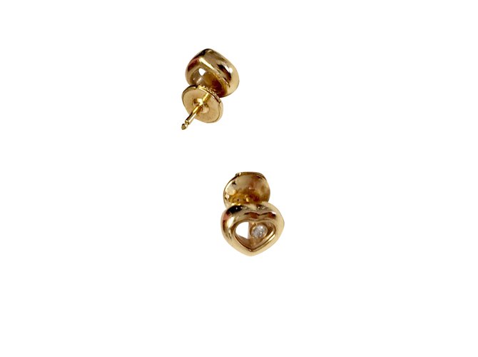 Chopard earring Golden Gold  ref.99521