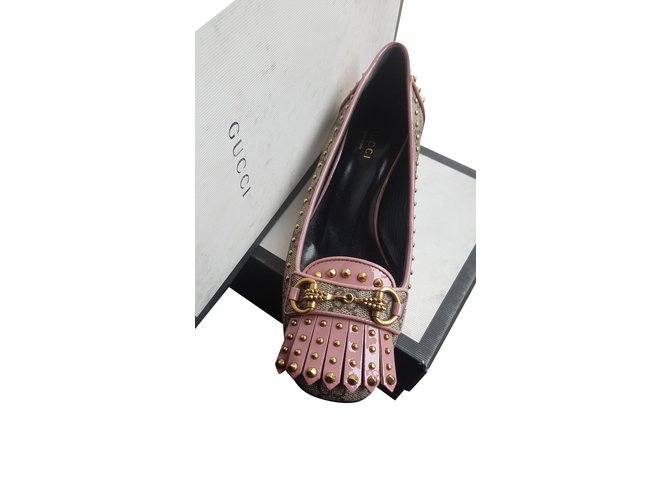 gucci  shoes new Pink Patent leather  ref.99536