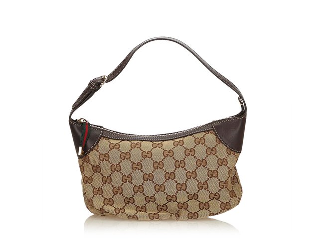 GUCCI, Vintage Guccissima Jacquard Baguette