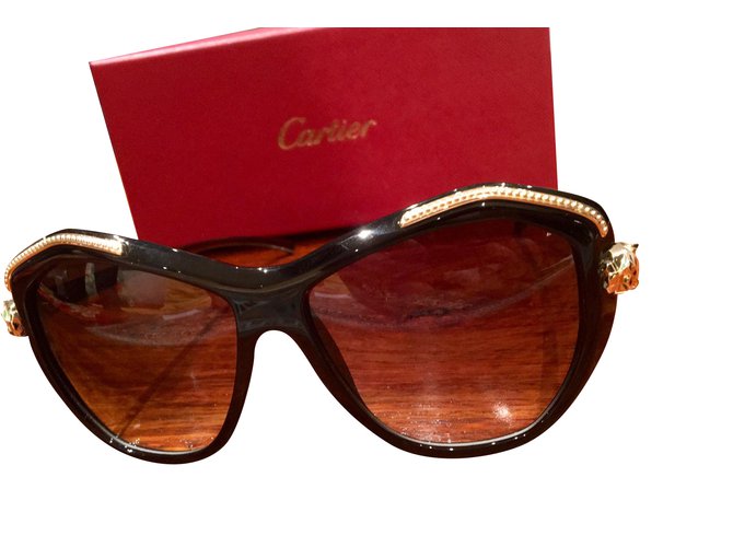cartier glasses with panther