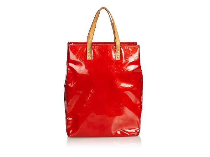 Louis Vuitton Vernis Reade MM Rot