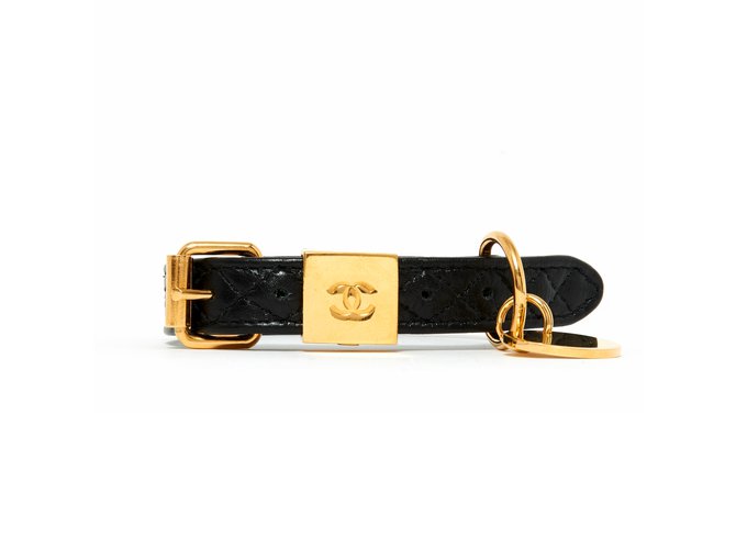 Chanel TIMELESS DOG NEW BLACK GOLD Leather  ref.99957