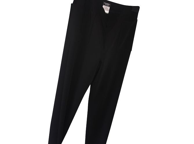 Tailored pants - CHANEL Black
