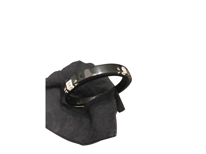 Chanel Bracelets Black Resin  ref.105346