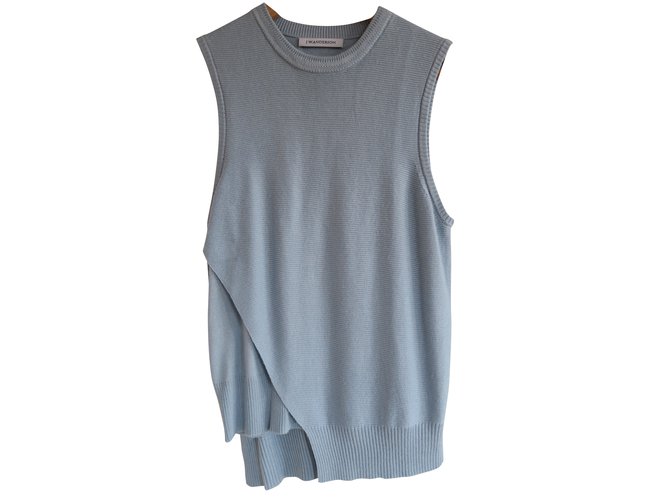 JW Anderson Knitwear Blue Silk Cashmere  ref.105378