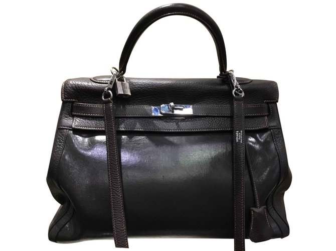 Hermès Kelly 35 Leather  ref.105534
