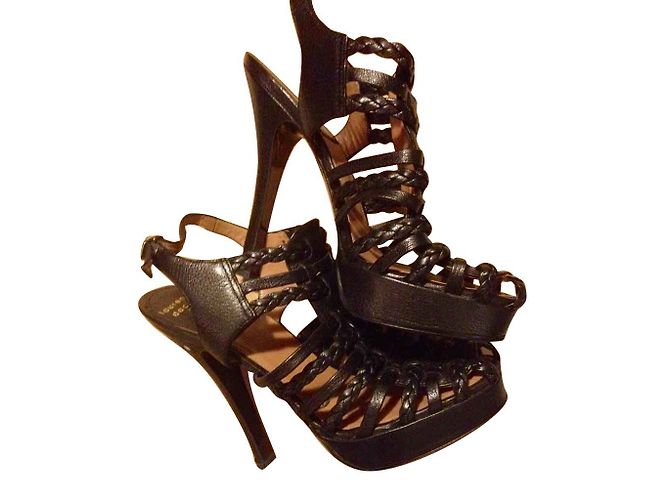 Laurence Dacade Pumps Lackleder Schwarz 37