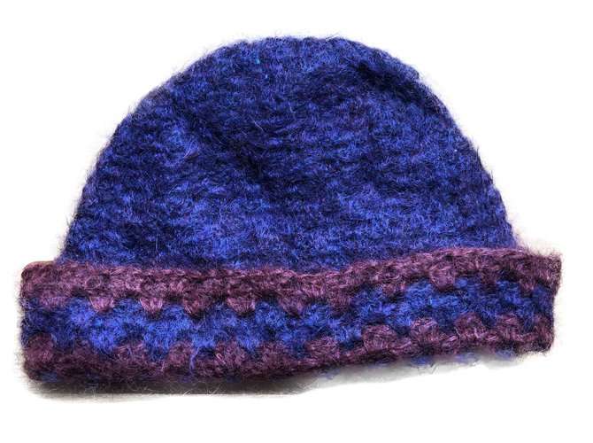 Miu Miu Hats Purple Mohair  ref.105635