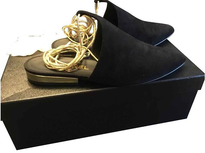 Chanel Mules Noir