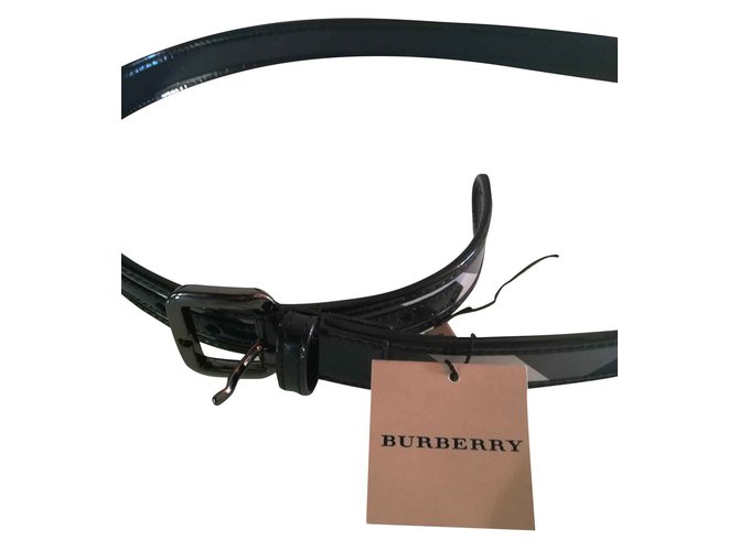 Burberry Cinturones Multicolor Cuero  ref.105714