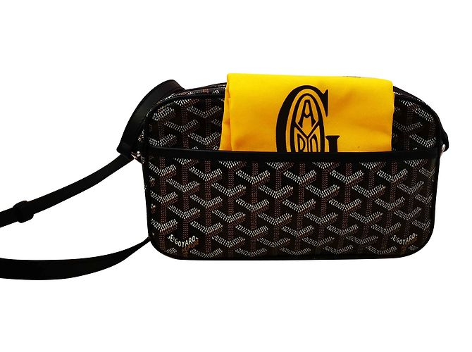Goyard Berretto verde Nero Pelle