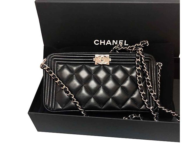 Boy Chanel Pochette da bambino Nero