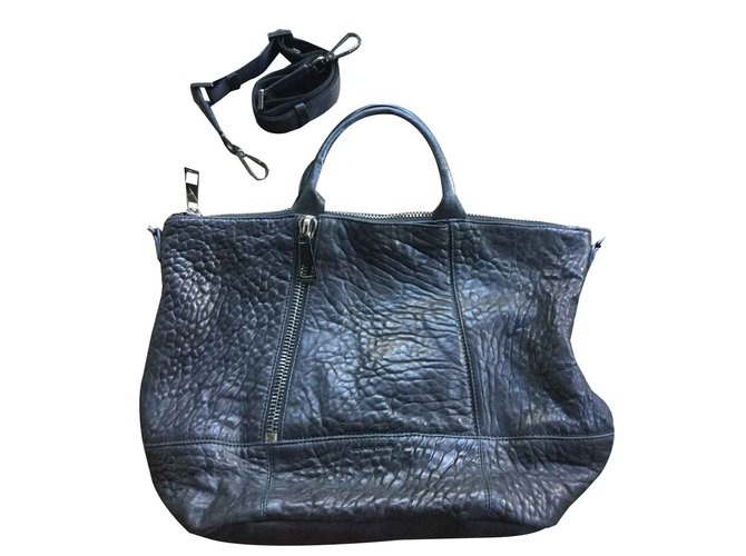 Gerard Darel Handbags Black Leather  ref.106133