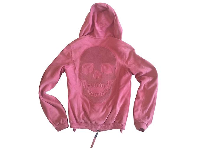 Super cute suede PHILIPP PLEIN COUTURE leather jacket with svarowski scully on the back