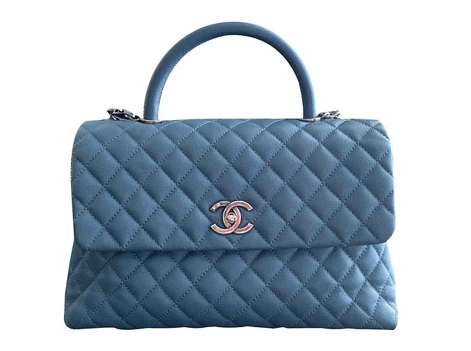 Borsa Chanel Rabat Blu