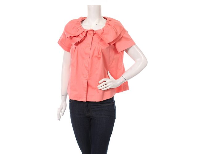 By Malene Birger Rosa Baumwollhemd M Pink