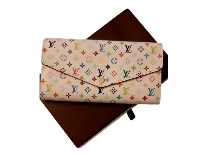 Sarah Louis Vuitton borse, portafogli, casi Multicolore Pelle  ref.106777