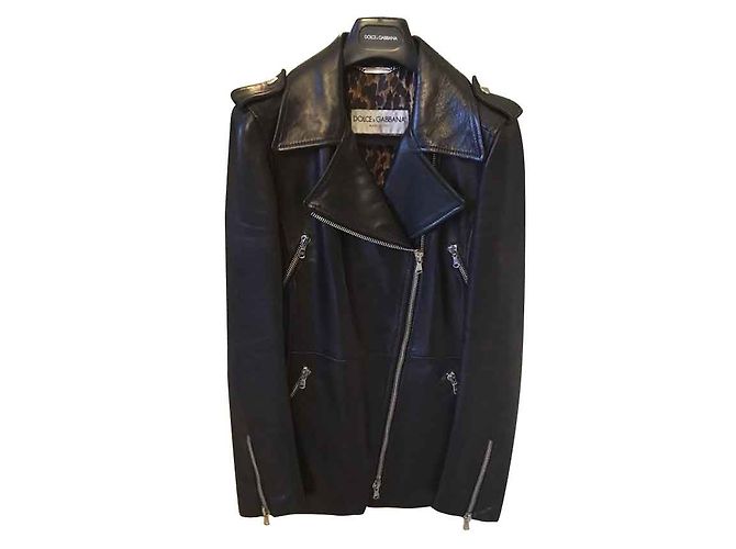 Dolce & Gabbana Lederjacke