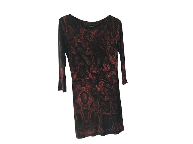 Philipp Plein Couture-Tunika Rot