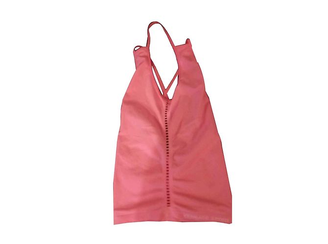 Top Versace Sport Rosa in Elastan