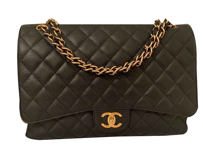 Maxi Jumbo Chanel caviar Noir
