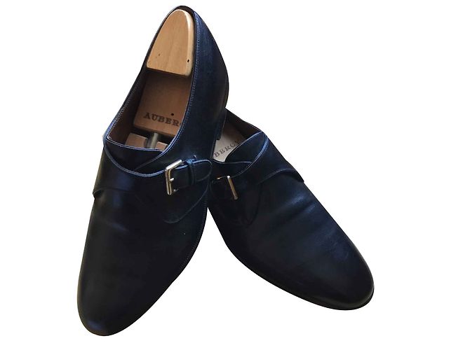 Autre Marque Scarpe stringate in pelle nera Nero 