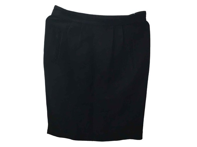 Balenciaga Skirt Black Viscose  ref.107071