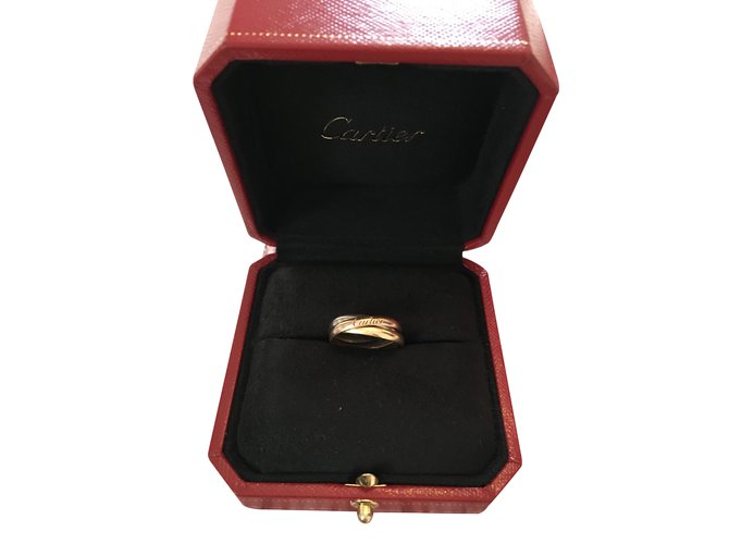 Love Cartier Trinity Pink Grey Yellow White gold Yellow gold Pink gold  ref.107127