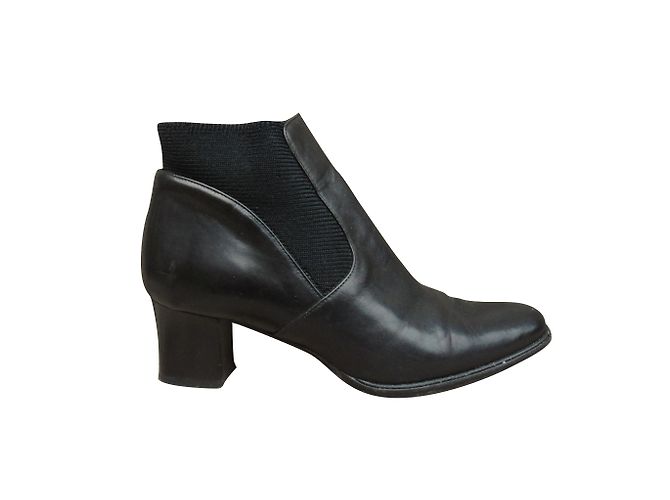 Botines Bally Burza de piel negros talla 36