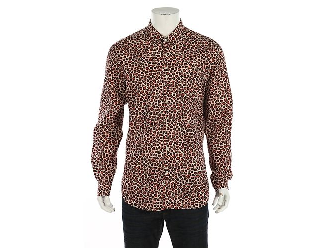 Autre Marque Camicia Mads Norgaard uomo in cotone L Multicolore