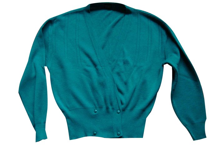 Torrente Knitwear Green Wool  ref.107259