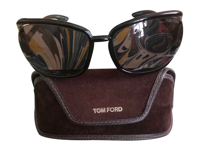 Tom Ford GENEVIEVE Plastique Noir  ref.107270