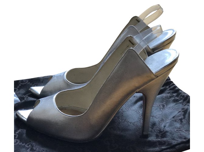 tom ford silver shoes