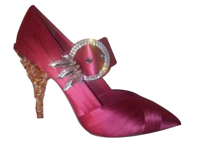 Miu Miu brand shoes "Calzature Donna" Pink  ref.107487