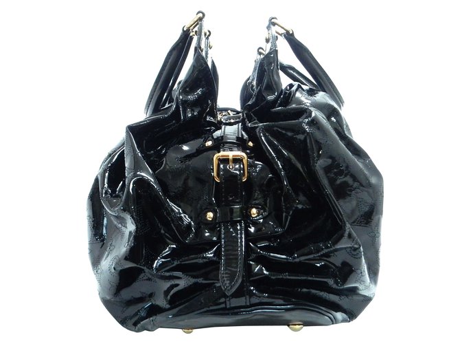 Louis Vuitton Mahina Black Patent leather  ref.107646