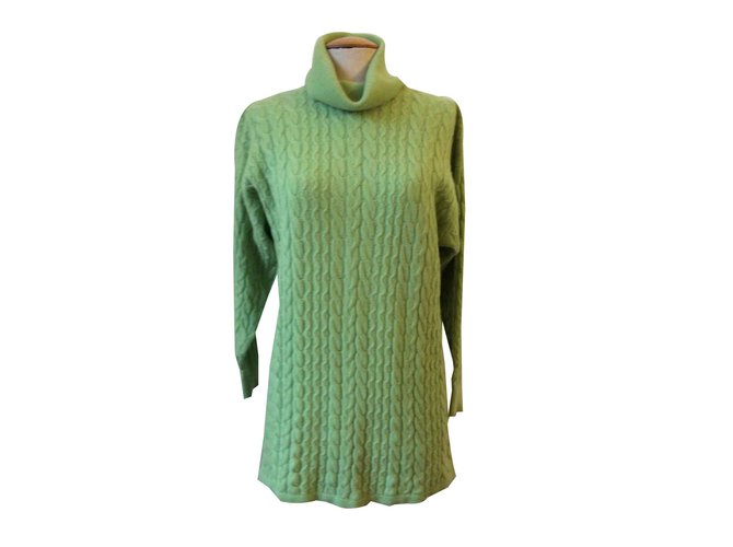 Max Mara Apple Light green Cashmere  ref.107712