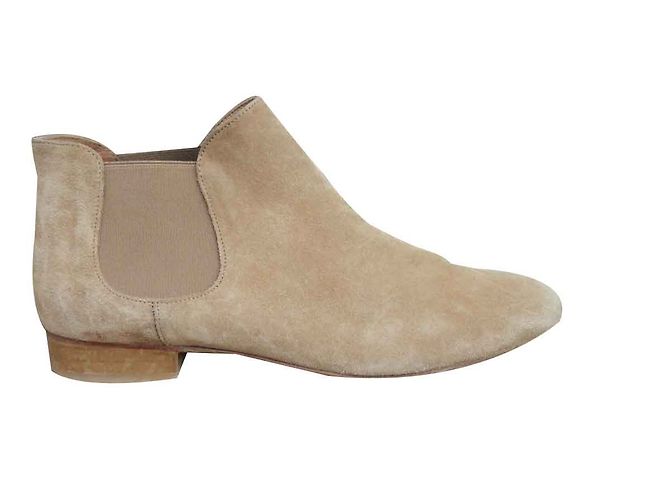 Botines Sessun Beige de Ante