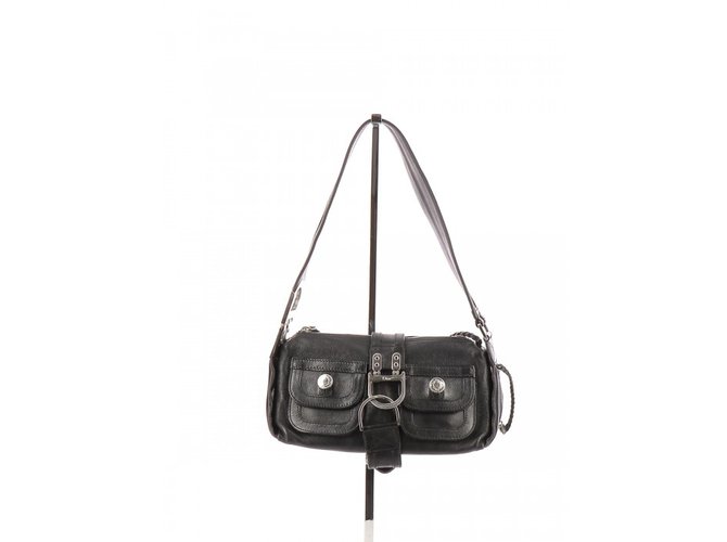 Dior Handtaschen Schwarz Leder  ref.107772