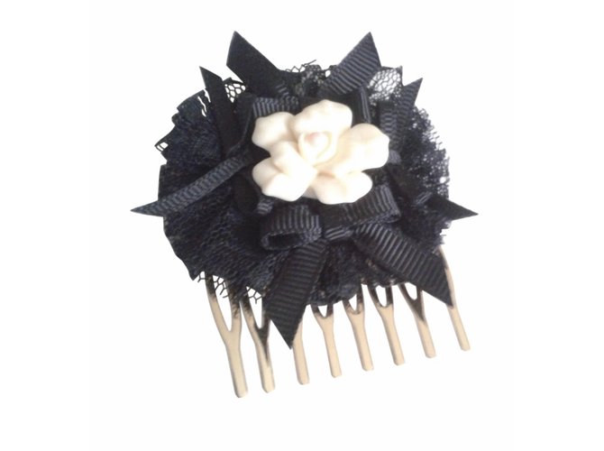 Dolce & Gabbana Accessoires pour cheveux Noir  ref.107804