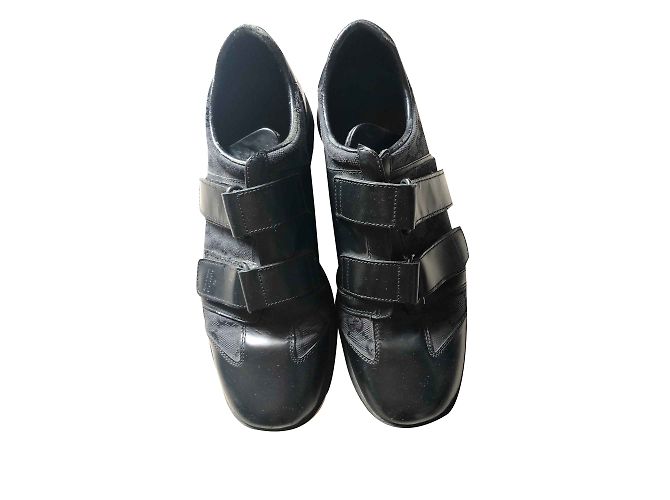 Pelle nera Gucci e pallacanestro monogrammata Nero