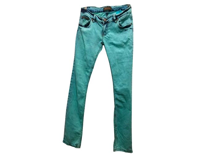 Dsquared2 jeans lavaggio acido Blu Turchese