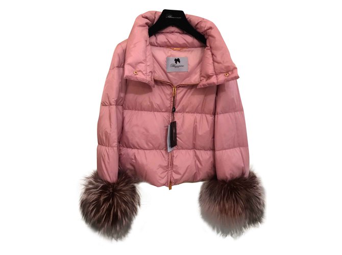 Blumarine Trench coats Pink  ref.108026