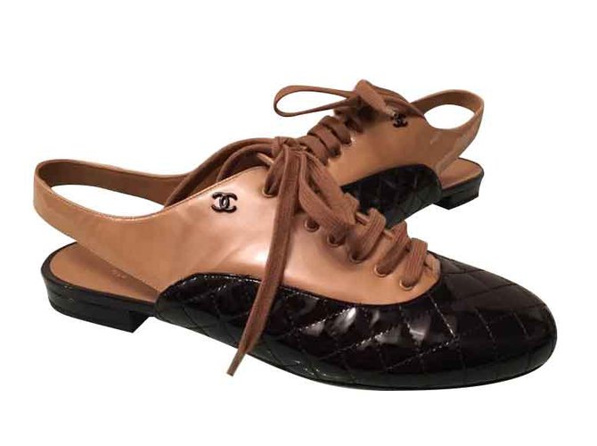 Chanel Sapatilhas de ballet Multicor  ref.108056