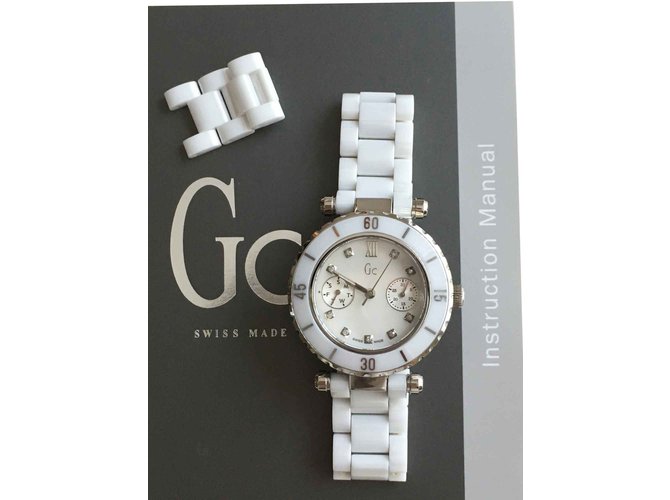 Autre Marque Belles montres Céramique Blanc  ref.108103