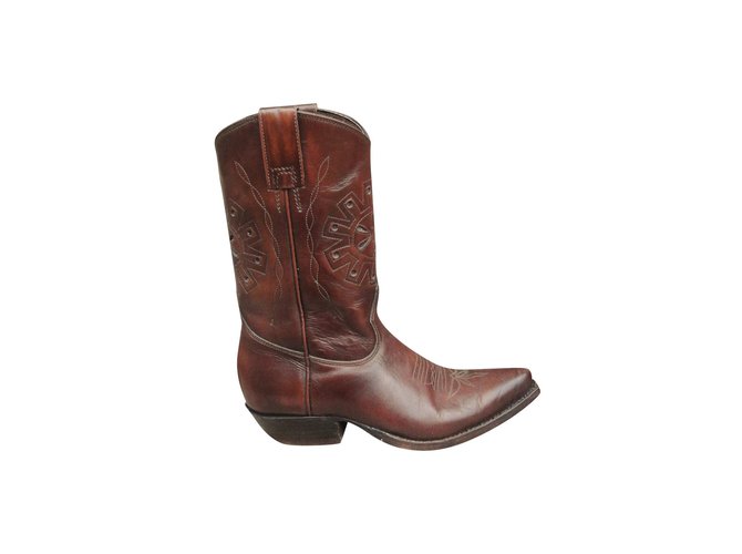 Mexicana Azteca Brown Leather  ref.108162