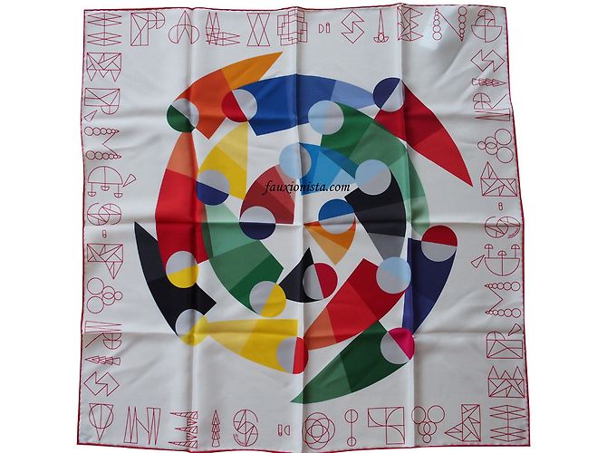 Hermès NWT Hermes 70cm Palio di Siena Multicor